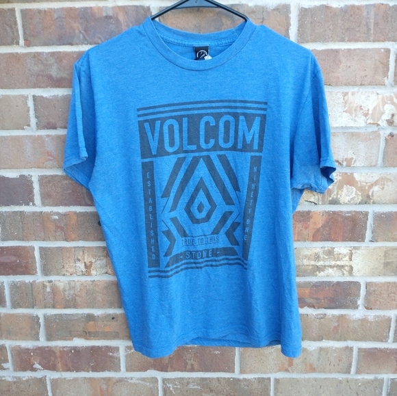 Volcom Other - Volcom Tee Shirt Men's Size M True To This Stone Rare Vintage Short Sleeve